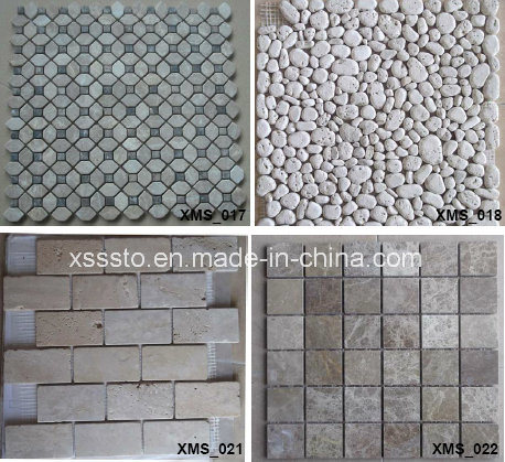 Light Emperador Mosaic Tiles 12