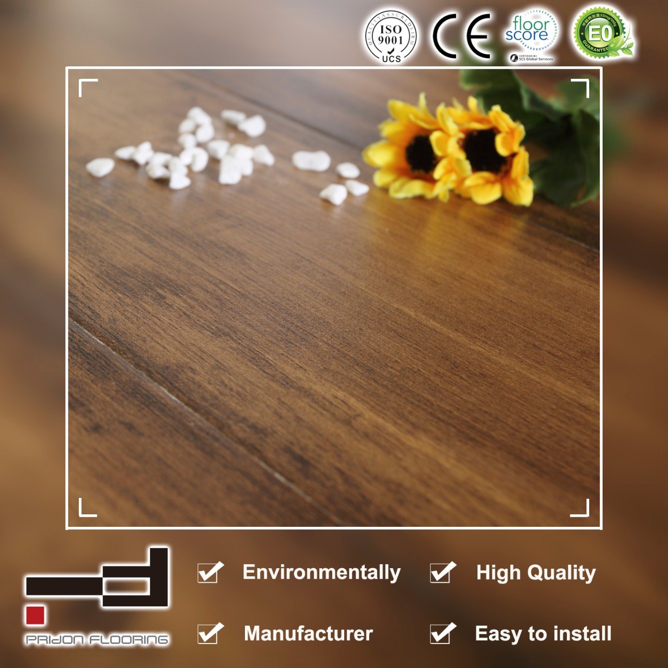 8mm 12mm Embossed Crystal Waxed Water Proof HDF German Technology Laminate Flooring