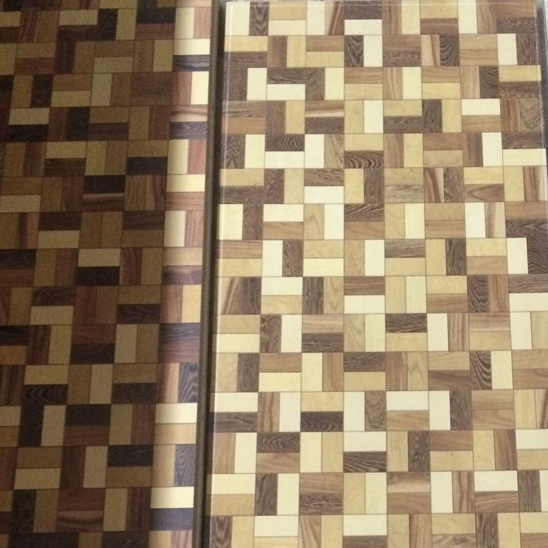 HDF Small Mosaic Parquet Laminate Flooring Engineered Wood Flooring