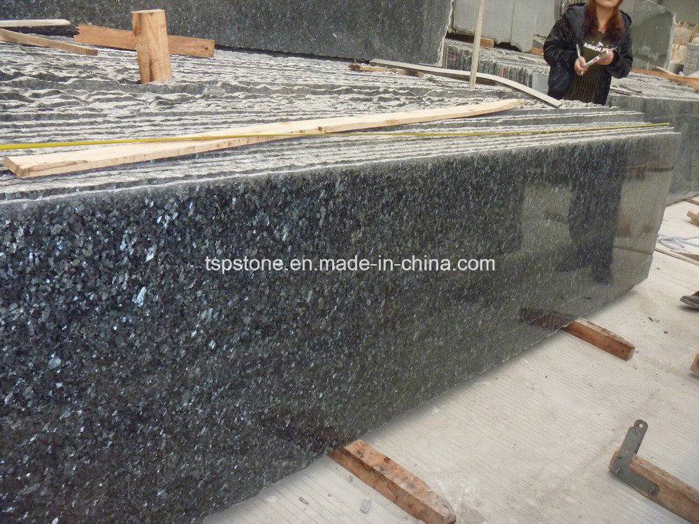 Natural Blue Pearl Granite Slab