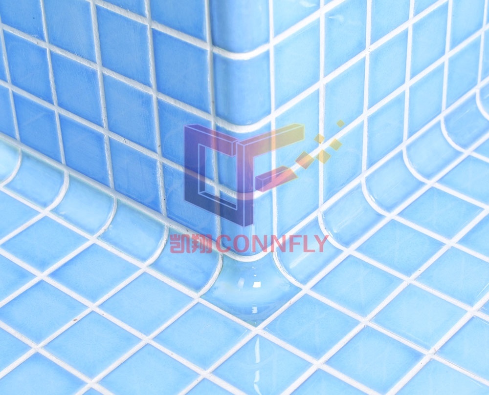 Bathroom Swimming Pool Ceramic Glass Mosaic Tile (CST122)