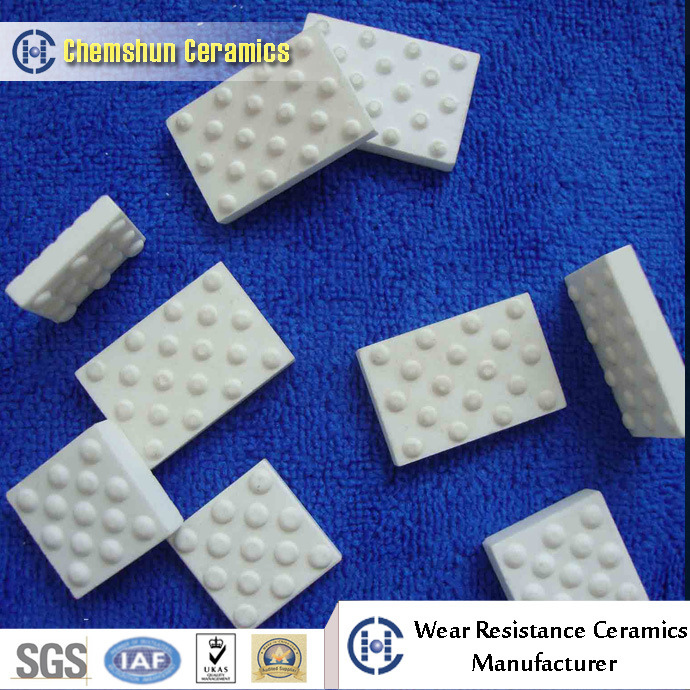 Alumina Ceramic Pulley Lagging Tiles by Mosaic Tile Sheet