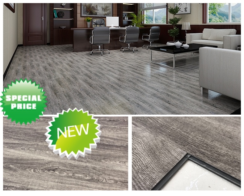 Wood Texture Click-Lock PVC Vinyl Flooring