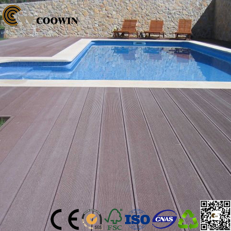 WPC Outdoor Flooring Around Swimming Pool (TW-02)