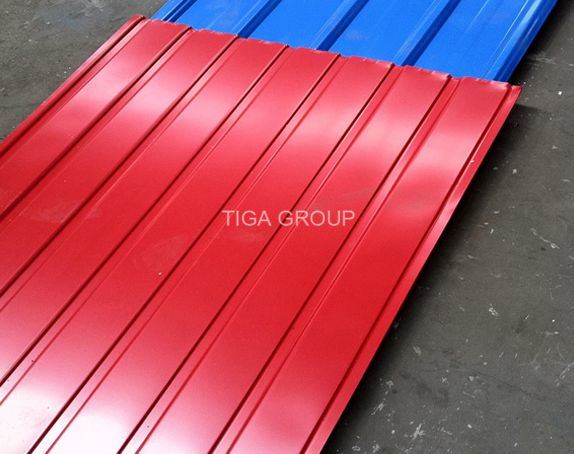 Easy Installation Steel Plate Metal Roofing Prepainted Galvanized Roof Tile