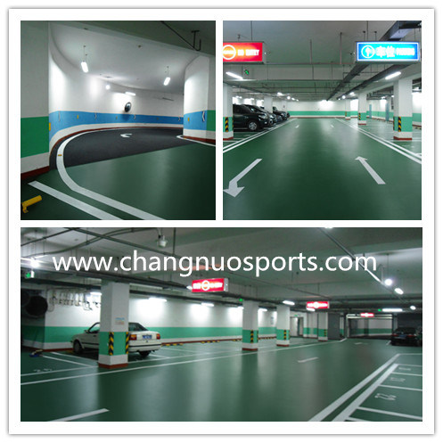 Indoor Abrasion-Resistant Seamless Auto-Leveling Flooring of Polyurea Coating