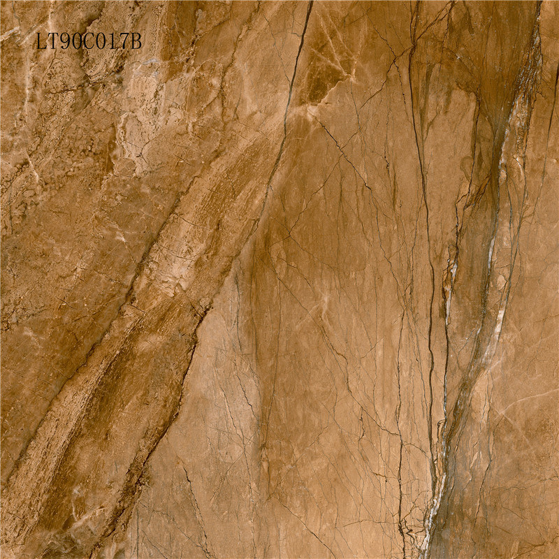 Foshan Factory Copy Marble Polished Porcelain Floor Tiles (LT90C017B)