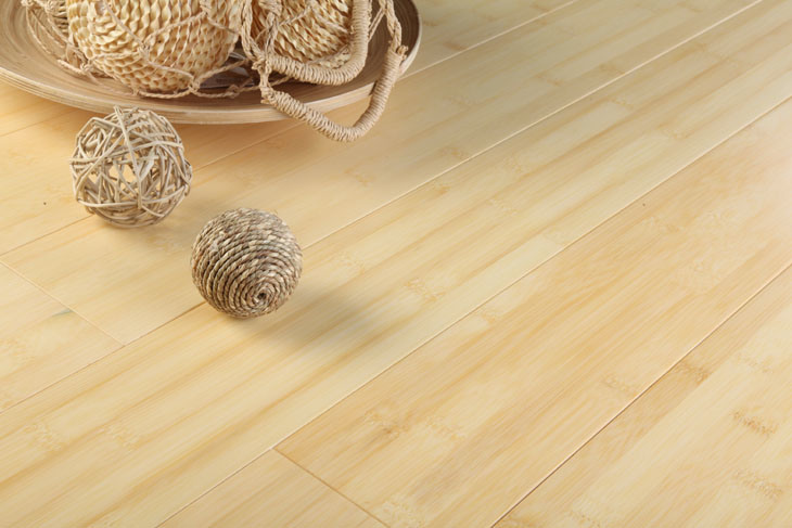 Natural Horizontal Bamboo Flooring UV Lacquer