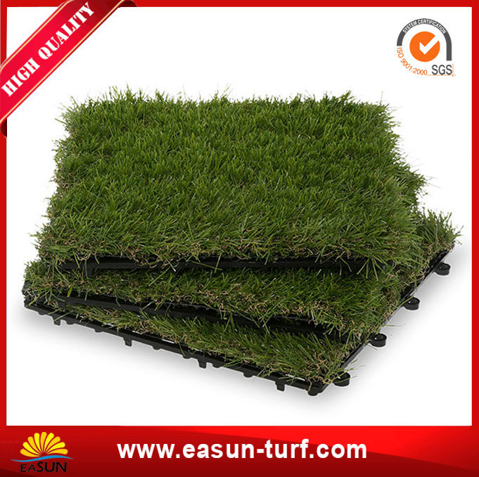 2017 Trending Products Interlocking Artificial Lawn Tiles