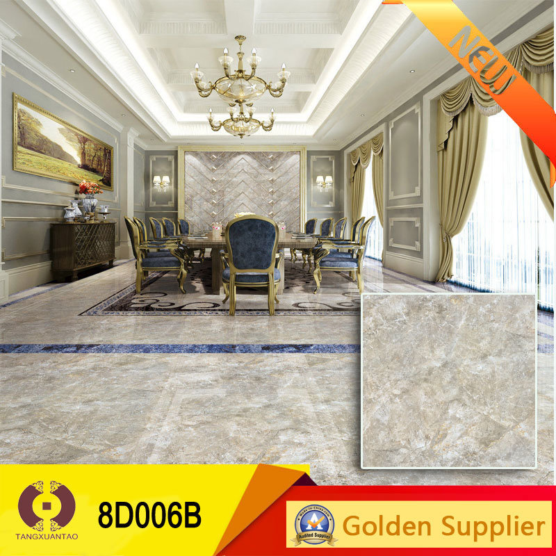 800X800mm 5D Inkjet Marble Texture Polished Porcelain Glazed Tile (8D006B)