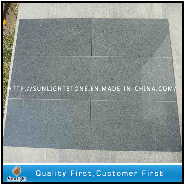 Honed G654 Padang Dark Grey Granite Floor for Kitchen, Room