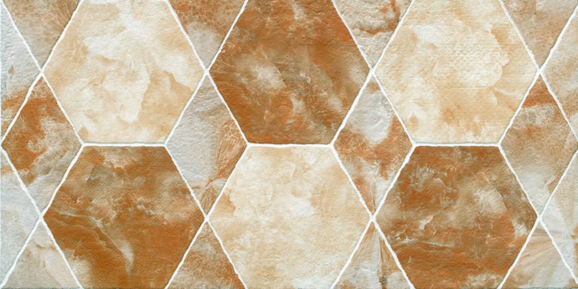 Hexagon Design Beige Color Matt Wall Tile Porcelain Tile 300X600mm 36041/36042/36043/36044