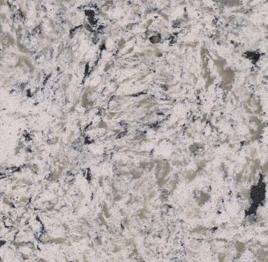 Double Color Texture Countertop Quartz Stone Slab