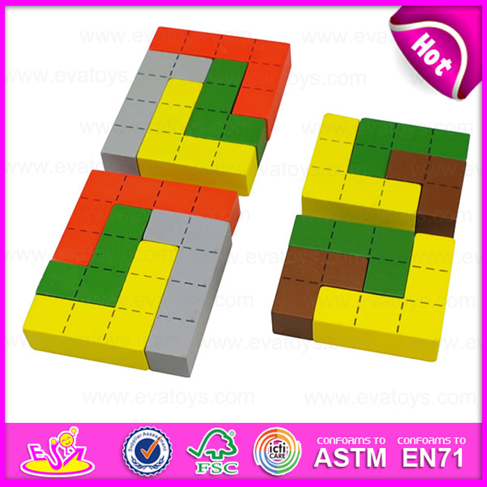 2015 New Wooden Building Block Toys for Kids, Kids Toy Building Block, Pretend Play Wooden Block Toy Set W13A081