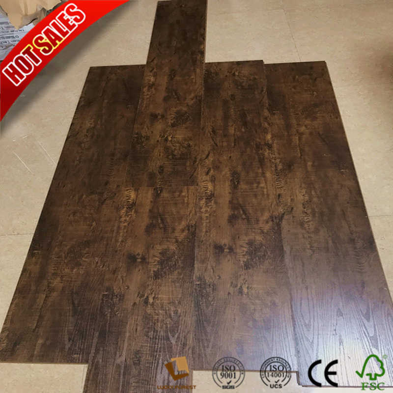 Water Proof 12mm Decorative Laminate Flooring Crystal