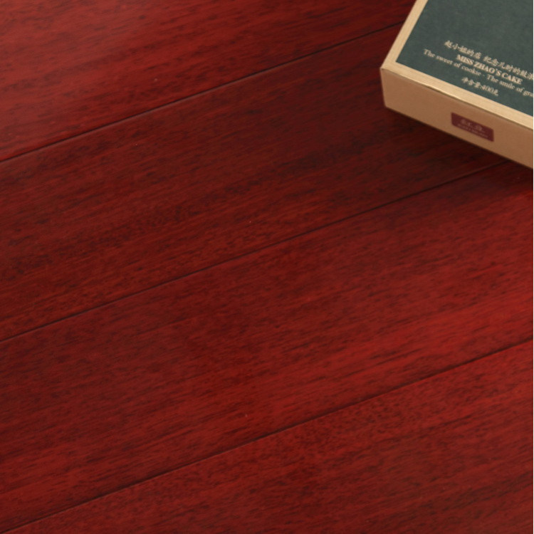 Water-Proof Hand Scraped Solid Merbau Wood Flooring with CE