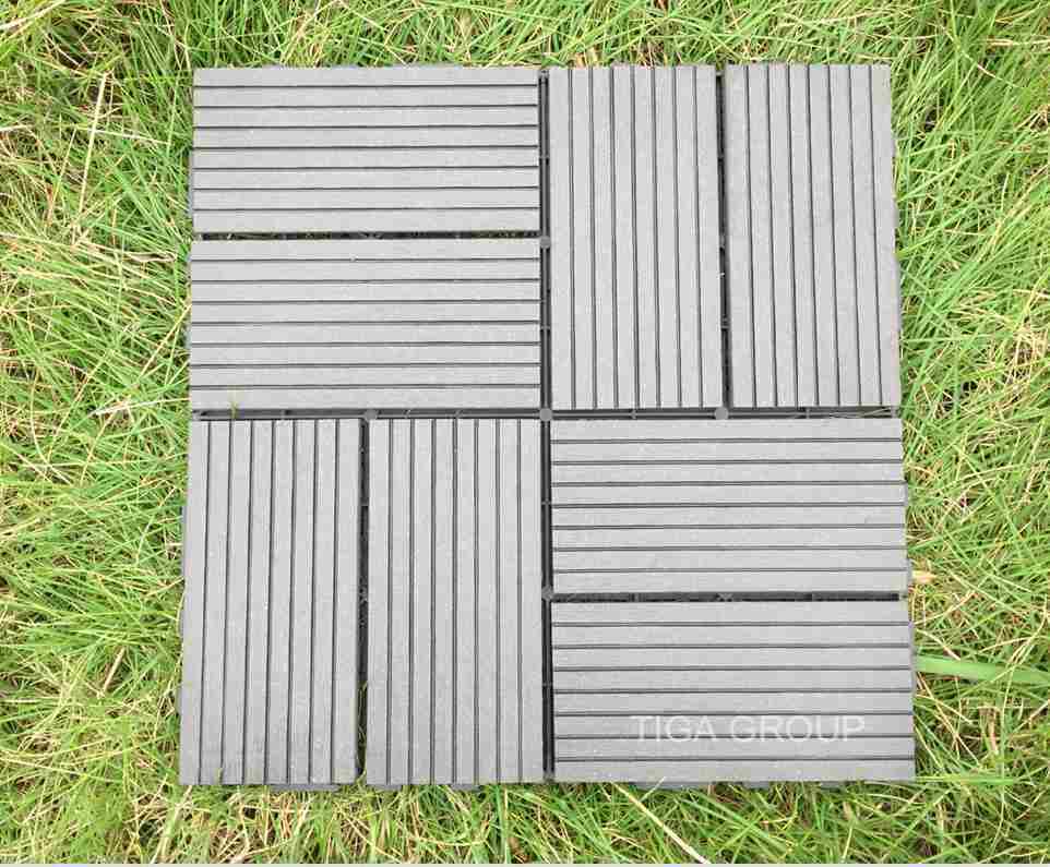 Outdoor PE WPC Decking Board/Wood Plastic Composite Anti UV Decking