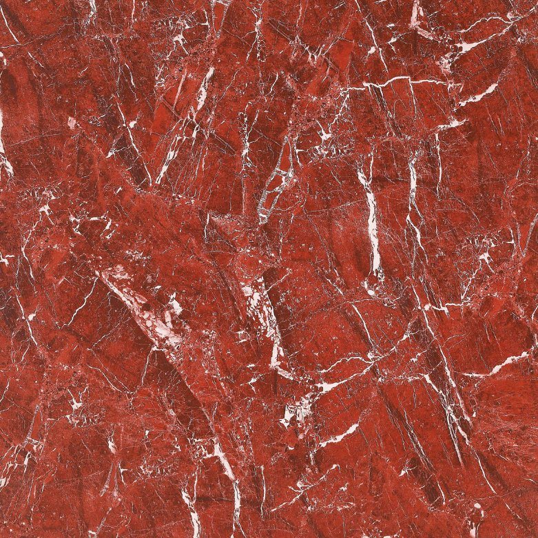 60*60 Red Polished Glazed Porcelain Tile Marble Tile