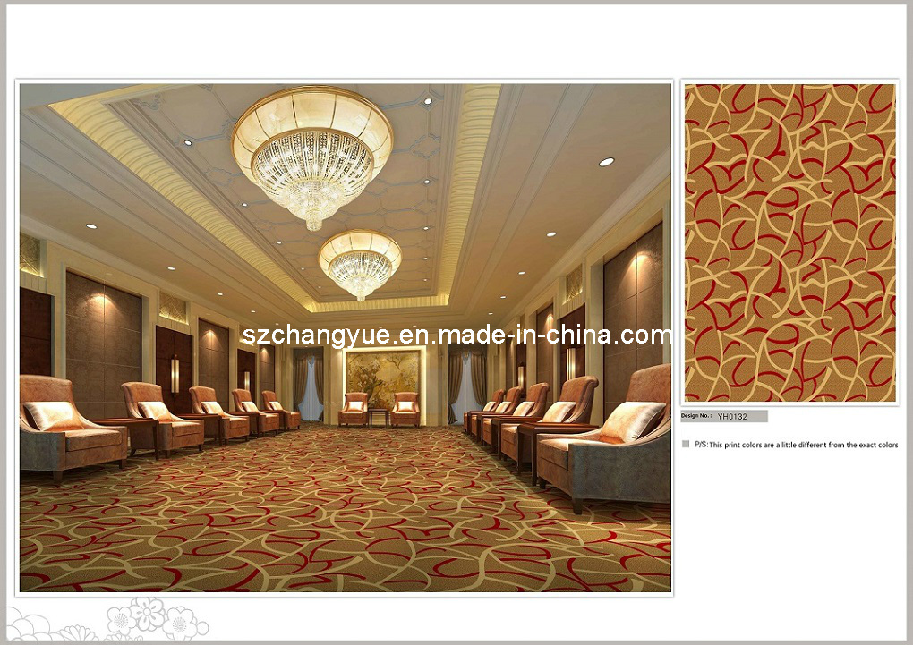 Inkjet High Quality Wall to Wall Polyamide Hotel Carpet