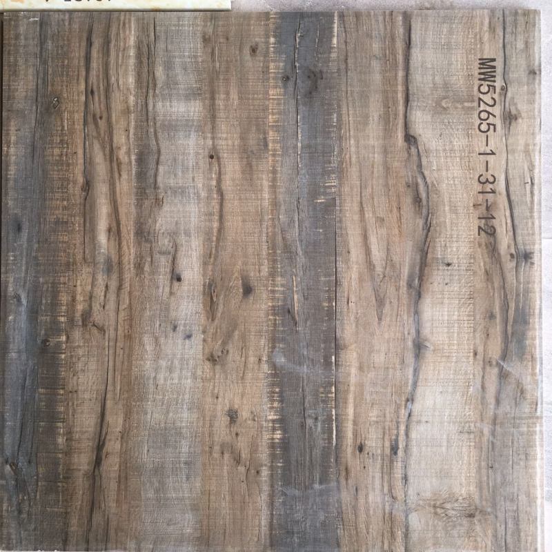 Construction Material Inkjet Wooden Rustic Polished Ceramic Floor Tiles