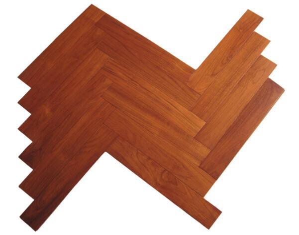 Burma Teak Engineered Wood Parquet Flooring