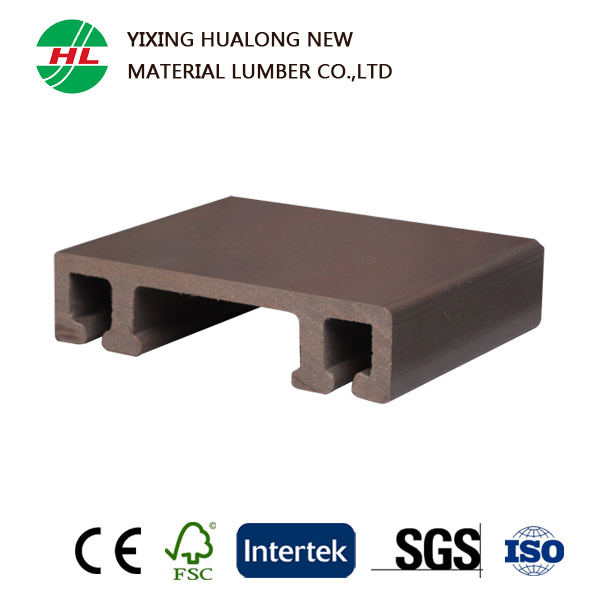 WPC Outdoor Flooring Wood Plastic Composite Decking for Outdoor (HLM25)