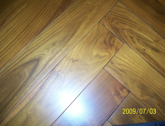 Herrinbone Parquet Chinese Teak (robinia) Wood Flooring Suppiler