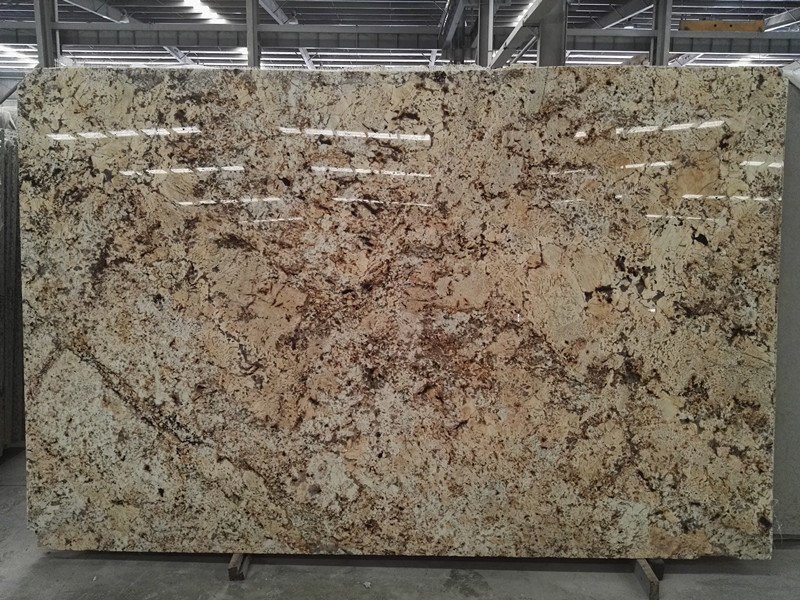 Golden Cream Granite Slab for Kitchen/Bathroom/Wall/Floor