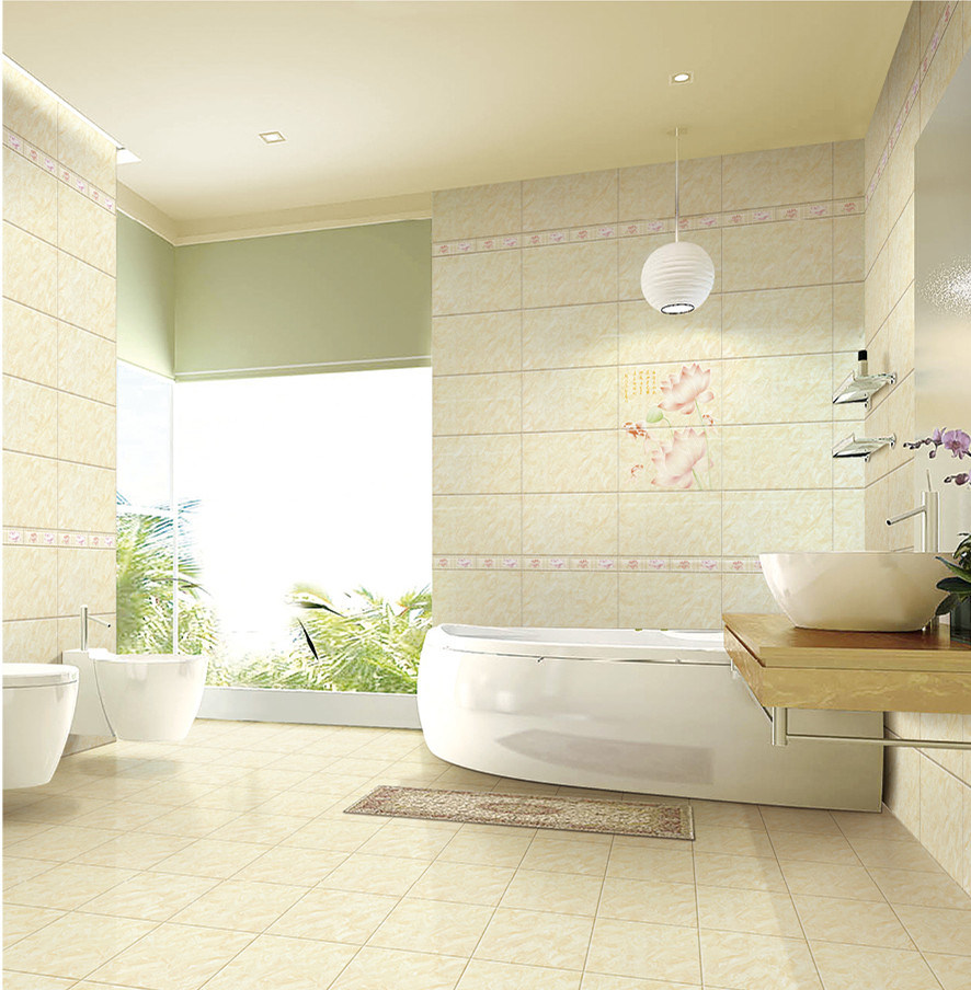 3D-Inkjet Design Matt Glazed Interior Ceramic Tile for Wall 300X600mm