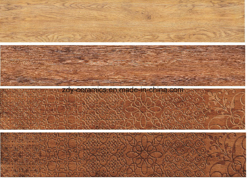 Brazilian Sandalwood Building Material Ceramic Wooden Tile