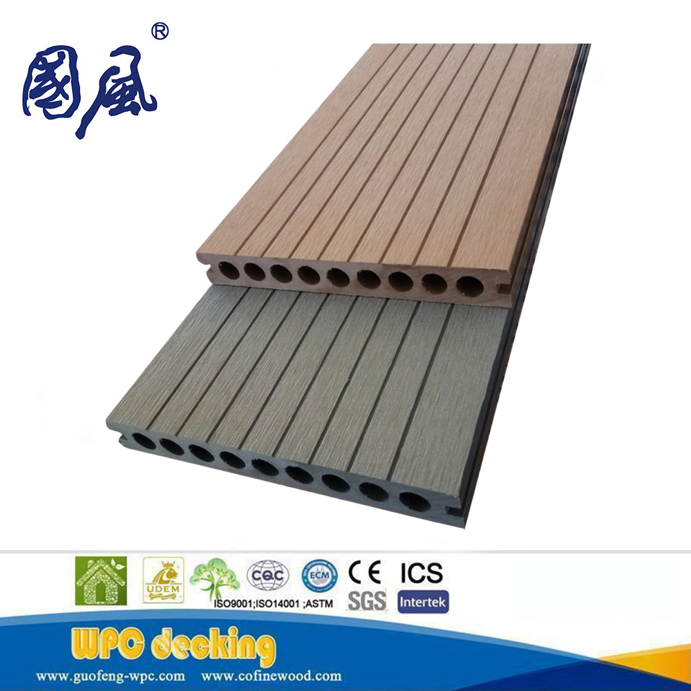 New Design Hollow WPC Decking Flooring