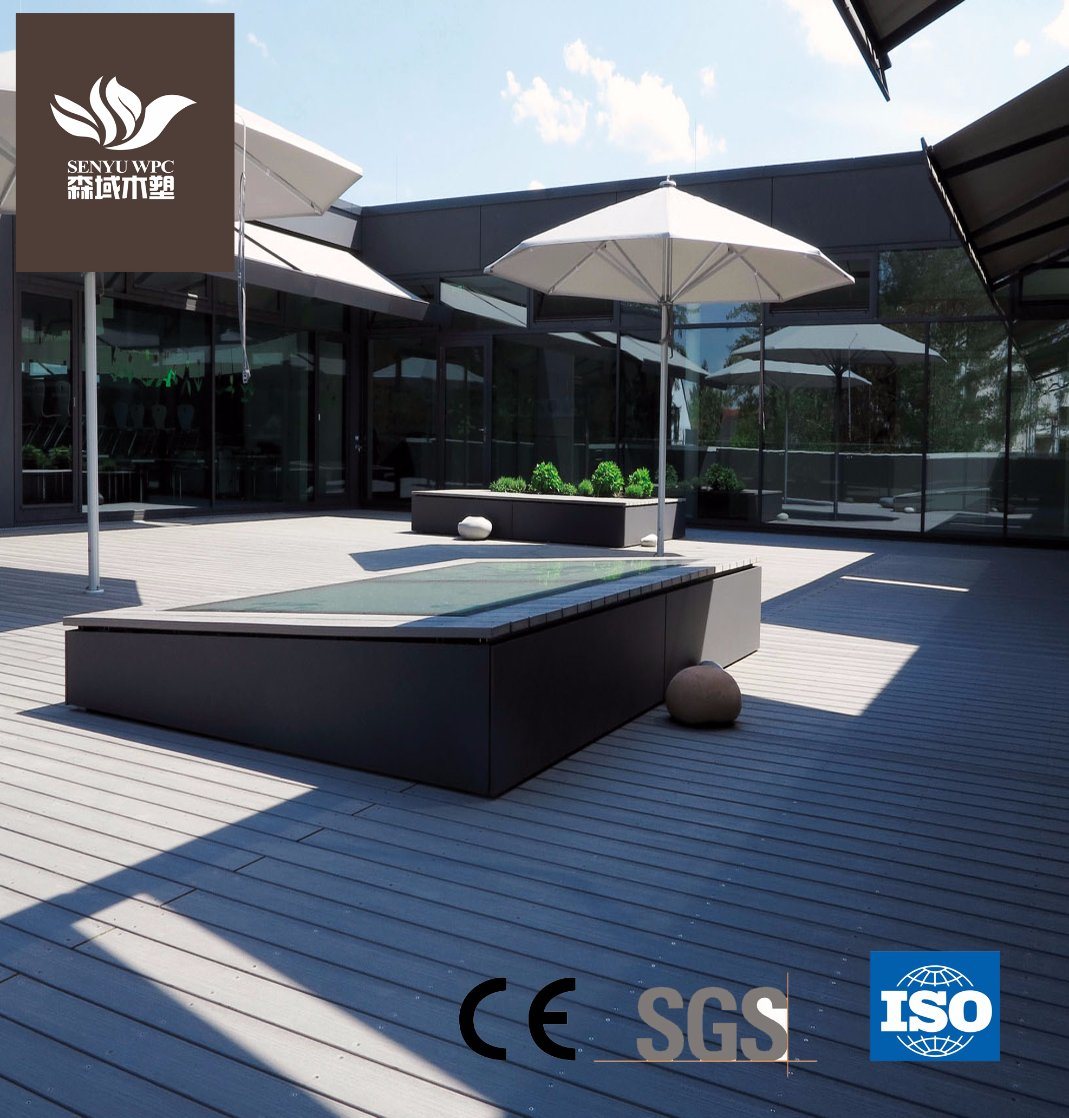 WPC Wood Plastic Composite Co-Extrusion Flooring