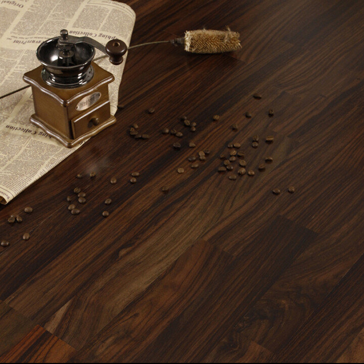 Black American Walnut Three Layer Three Strip Engineered Wood Flooring (3 ply 3 strip)