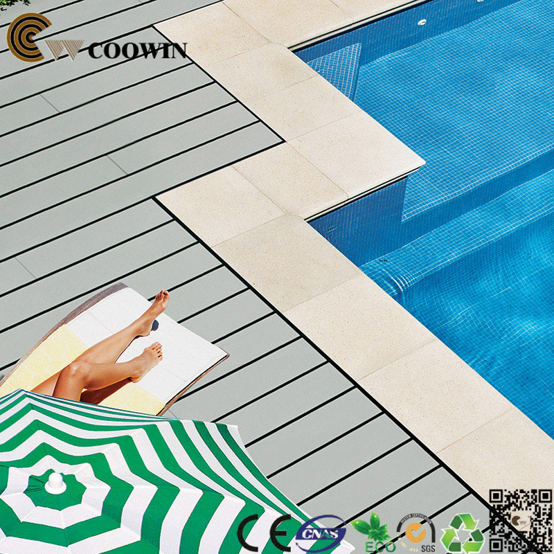 Anti-Slip WPC Decking Swimming Pool Around Dance Floor