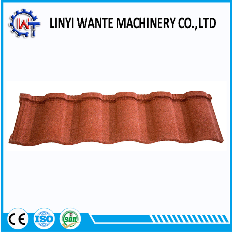 Best Seller of Stone Coated Metal Roofing Roman Tile