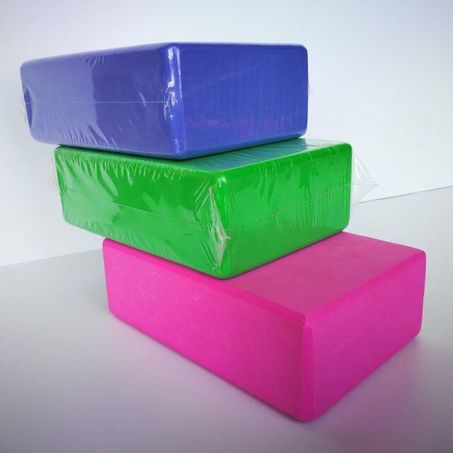 Custom EVA Foam Yoga Brick with Smooth Surface & High Density Sports Set