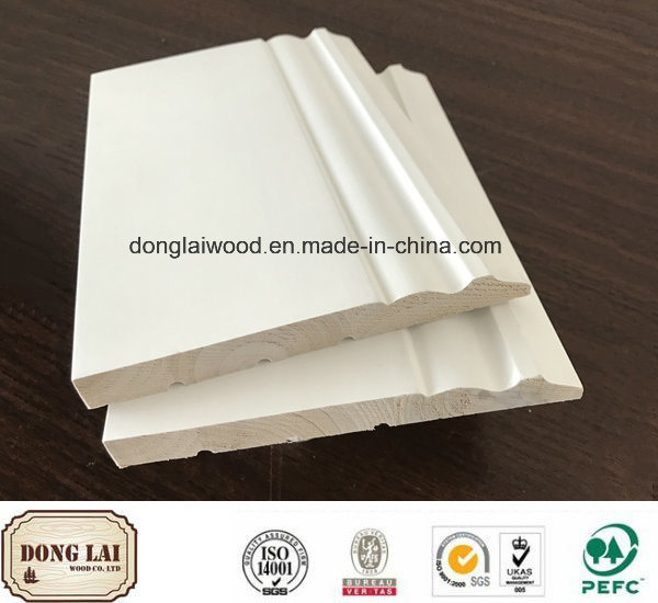 Simple Style Radiata Pine Baseboard Moulding