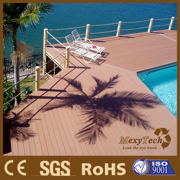 Swimming Pool Outdoor WPC Flooring 140X23mm (ML02)