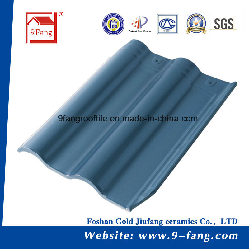 Building Material Clay Ceramic Villa Roof Tile 300*400mm