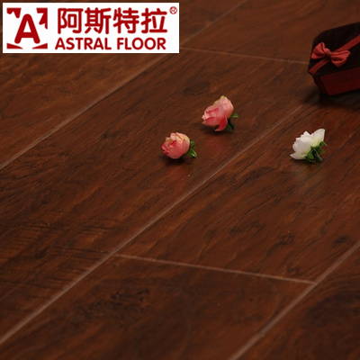 Registered Real Wood Texture Laminate Flooring (AS6014)