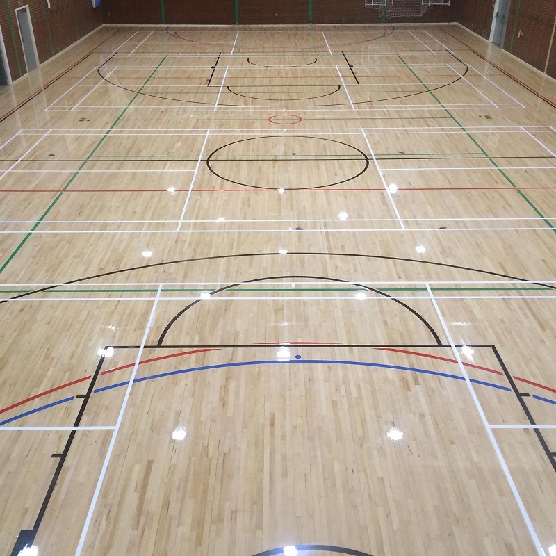 Synthetic Vinyl Sport Flooring for Weight Rooms