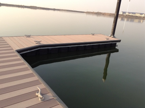 Yacht Decking/Marine Teak Decking /Wood Composite Plastic Floor (HD160H25)