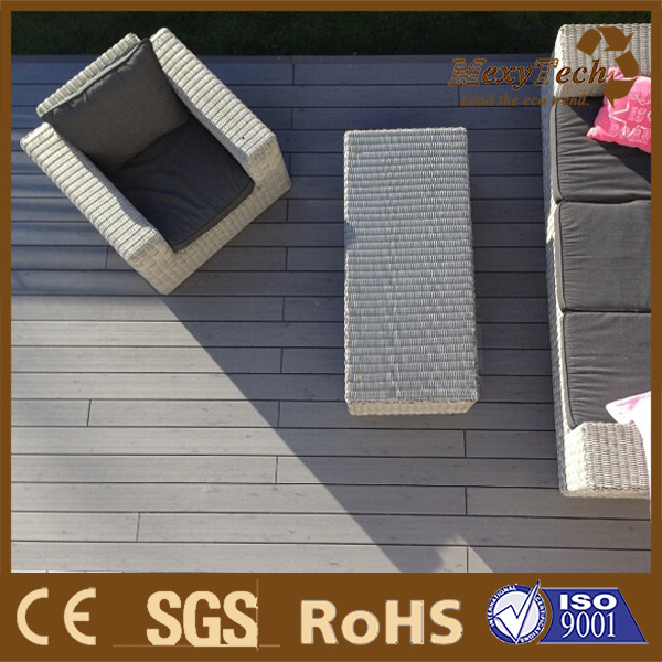 Anti-Slip WPC Composite Outdoor Wood Flooring