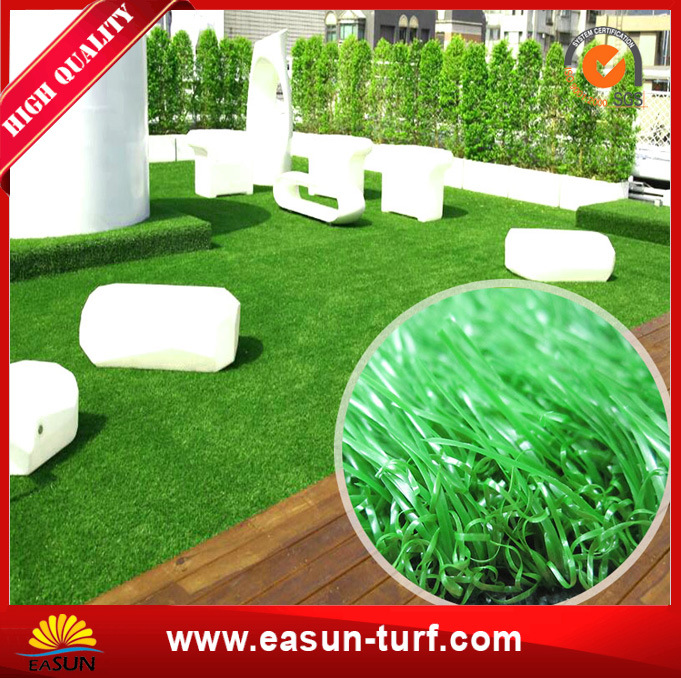 PE Landscaping Artificial Lawn Grass for Garden and Roof