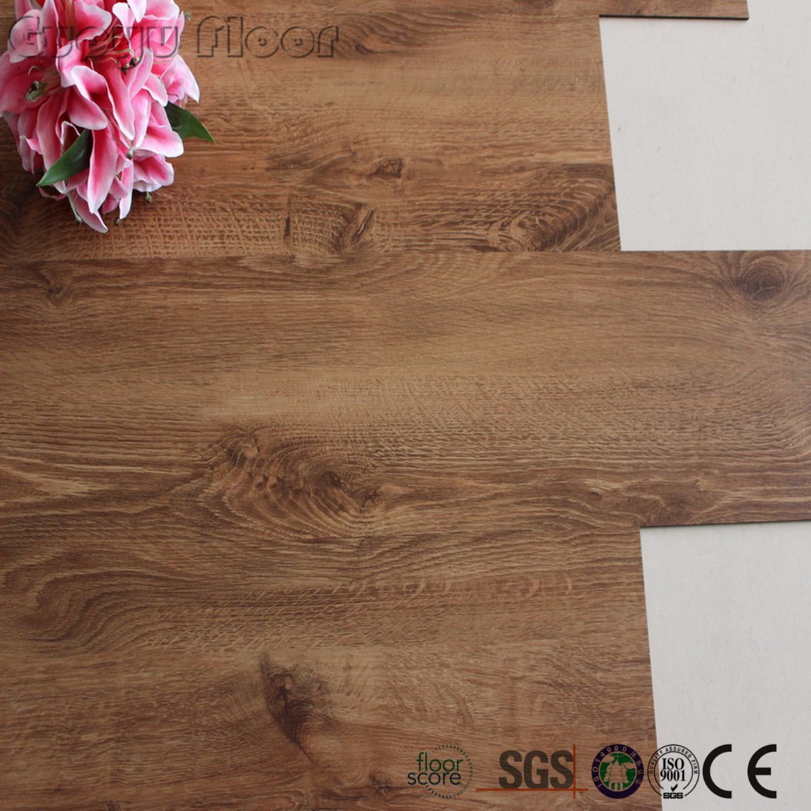 Peel and Self Stick Lvt Vinyl Floor Tile Wood Color