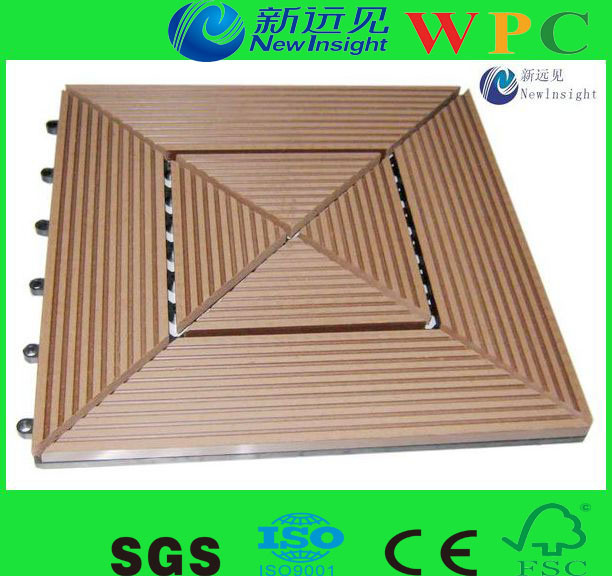 Cehap! ! WPC Composite Tile with CE, SGS, Europe Stnadard