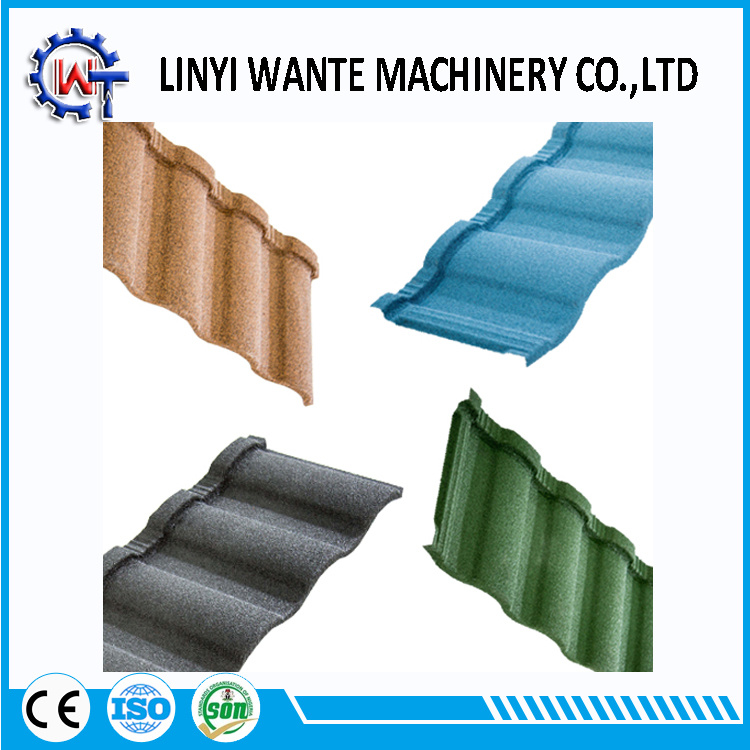 Corrugated Roofing Sheet Building Material Stone Coated Meta Romanl Tile