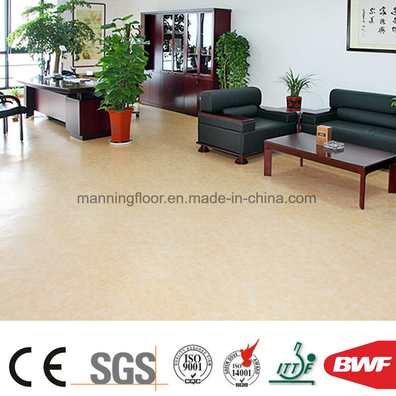 Sound Absorb PVC Vinyl Flooring Sponge Floor for Hospital Healthcare School Boya101