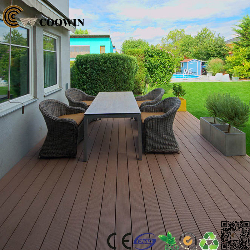 Wood Grain Composite Plastic Flooring