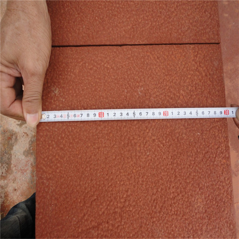 Red Sandstone for Wall Ledge Corner Stone Flagstone Tiles